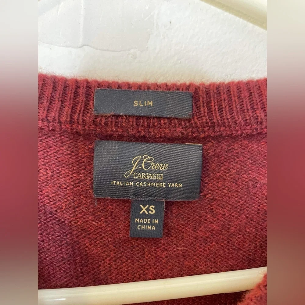 J.Crew, cashmere, slim sweater, size extra small